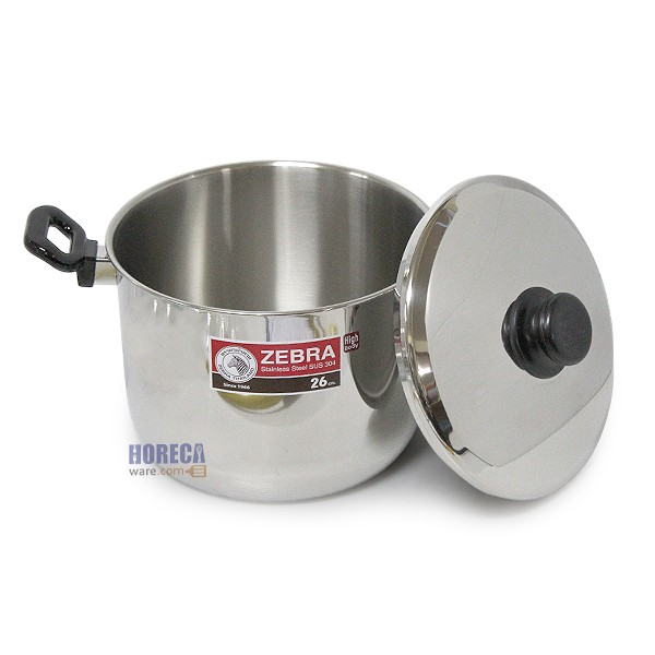 ชุดหม้อหุงต้ม Tiger 4ชิ้น ทรงสูง หัวม้าลาย