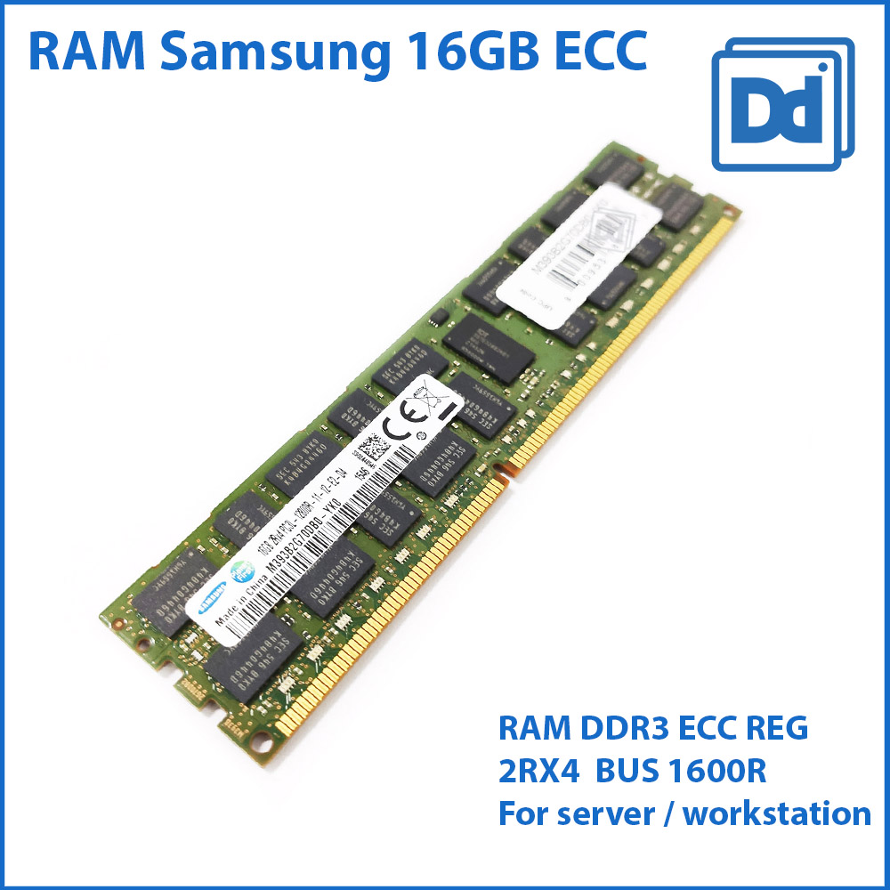 RAM SAMSUNG SKHynix MICRON 16GB 32GB DDR3-1600R PC3-12800R ECC REG