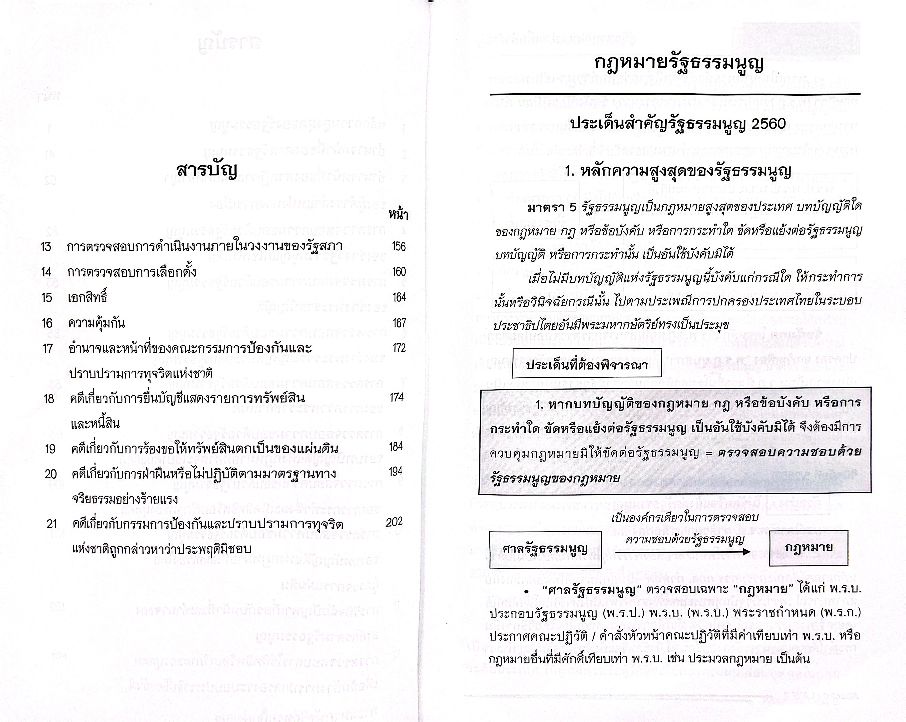 คู่มือทวนสอบ ประเด็นสำคัญ รัฐธรรมนูญ 2560 / โดย : Absolute Law /