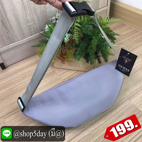 ♨️ กระเป๋าคาดอก-เอว GUESS งานป้าย ผ้าลื่น (2020)