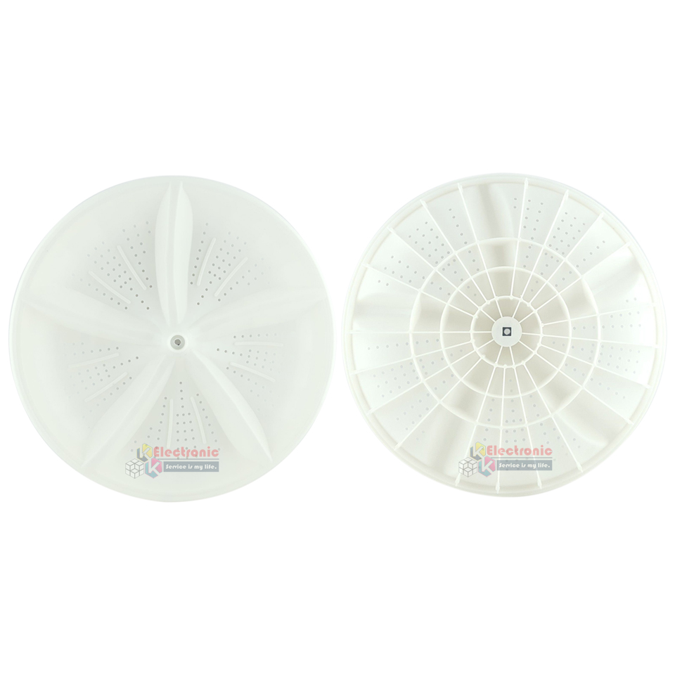 ใบพัดซักเครื่องซักเอเจ/AJ รุ่น TWM-120DK/A ขนาด 36 เซนติเมตร รูแกนเหลี่ยม สามารถใช้กับเครื่องซักผ้าทั่วไป