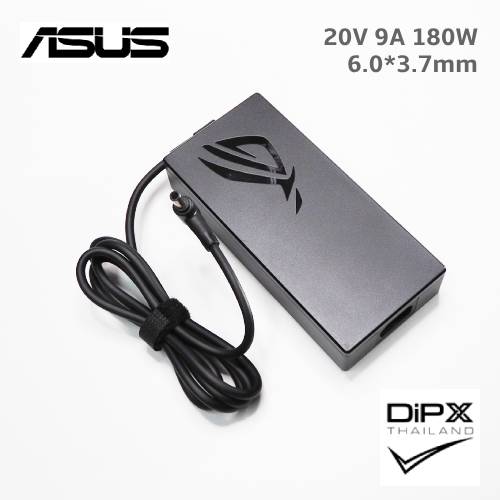 Adapter ASUS 20V 9A 180W (6.0x3.7mm) Slim สินค้าใหม่แท้ แถมสายไฟ