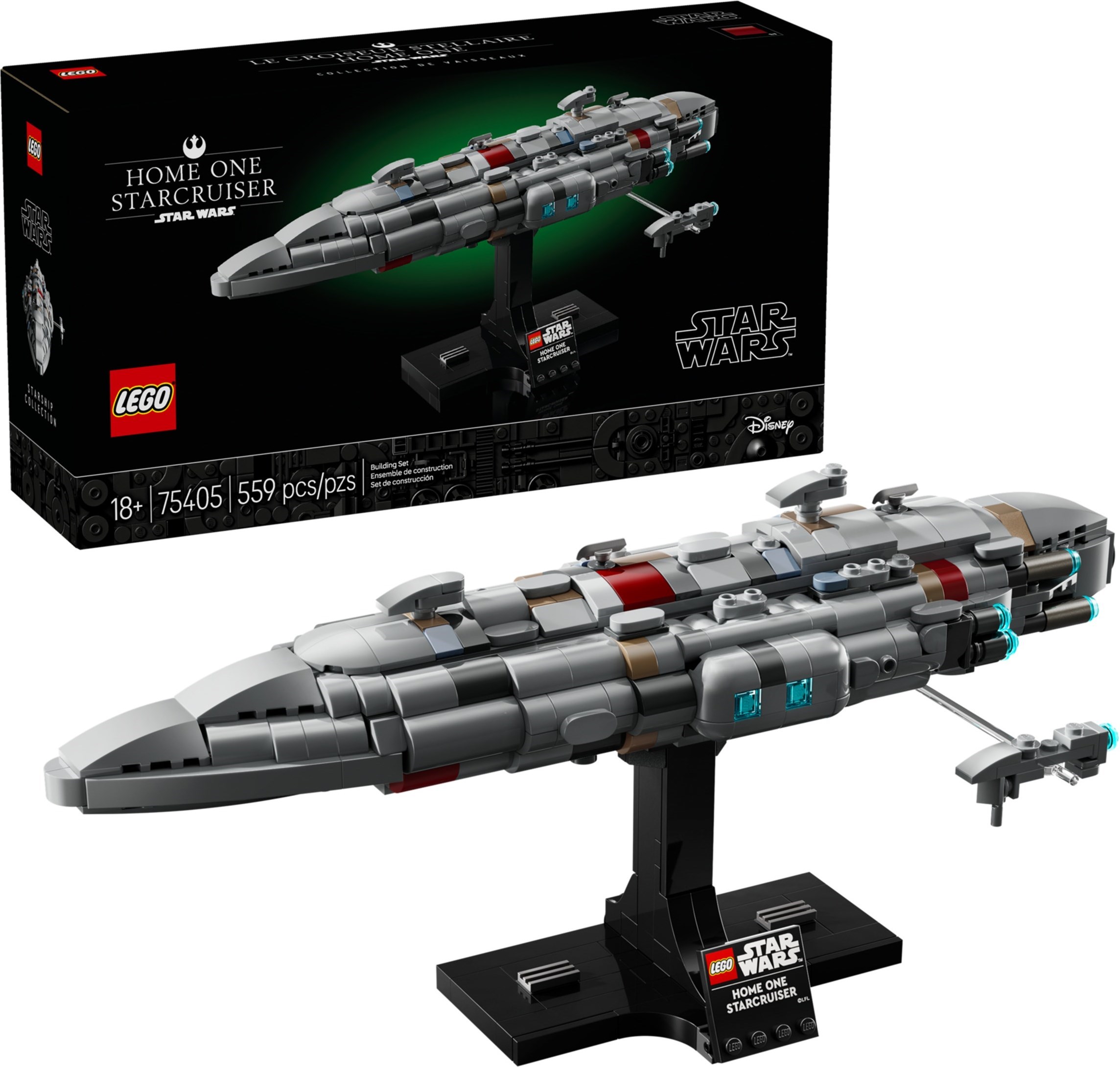 LEGO Star Wars เลโก้ 75405 Home One Starcruiser