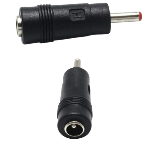 DC 5.5x2.5mm male to DC3.5x1.35mm adapter