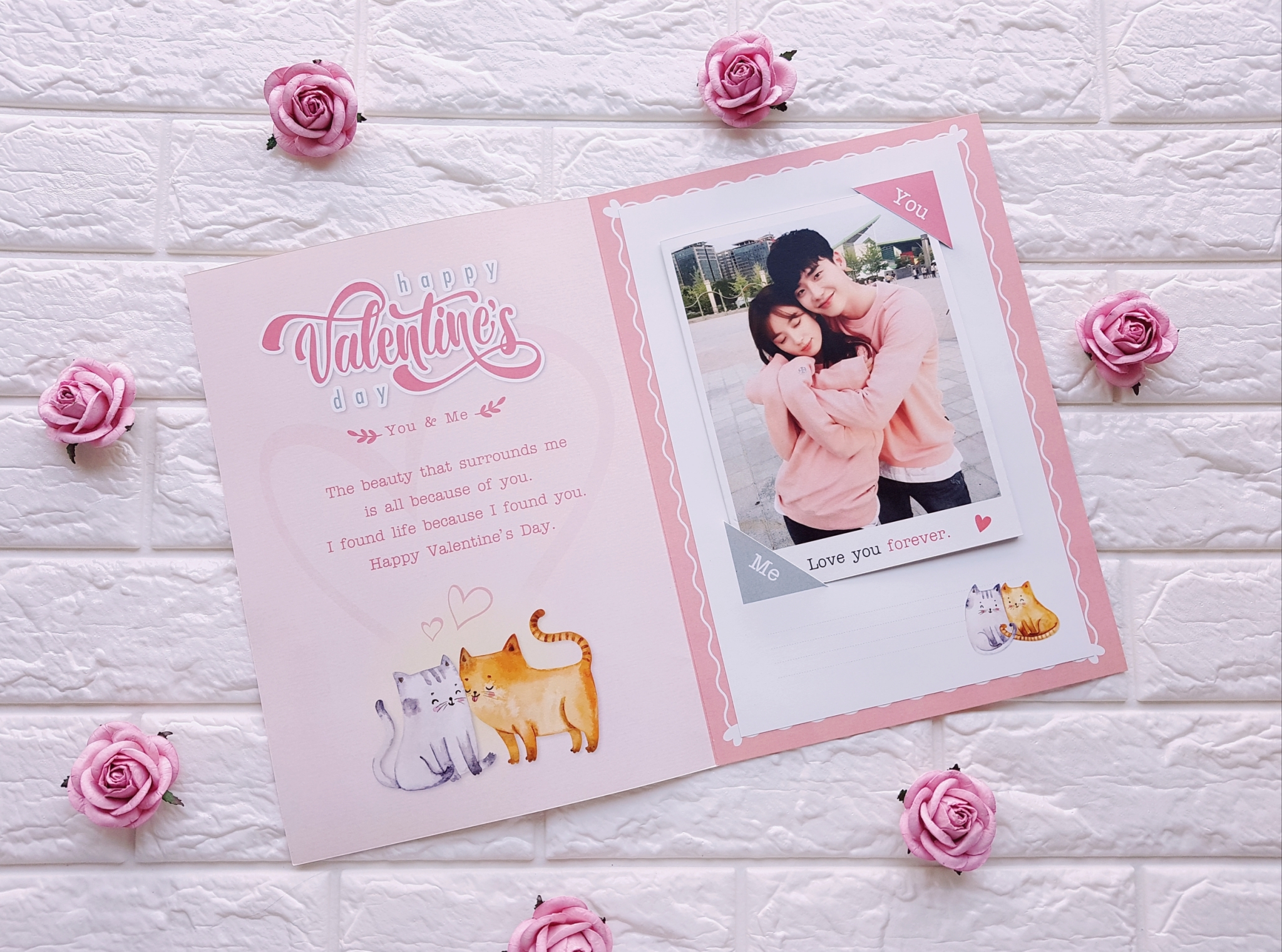 การ์ดอวยพรไซต์ใหญ่ Valentine Big Card