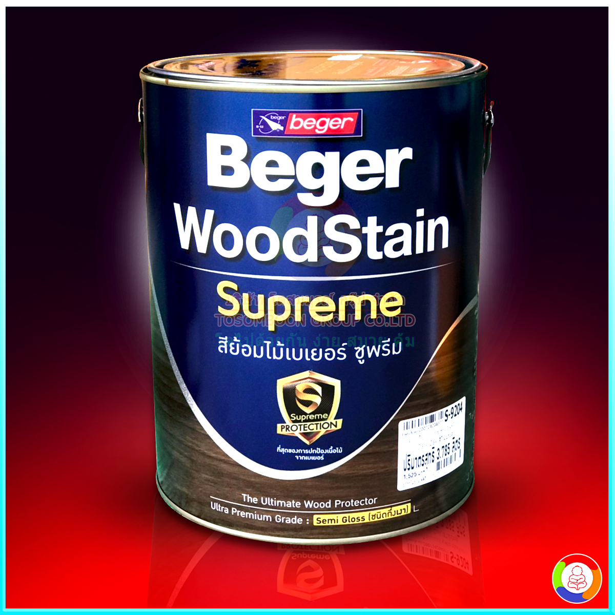 Beger WoodStain Supreme Semi Gloss เบเยอร์ วูดสเตน ซูพรีม เซมิ กลอส