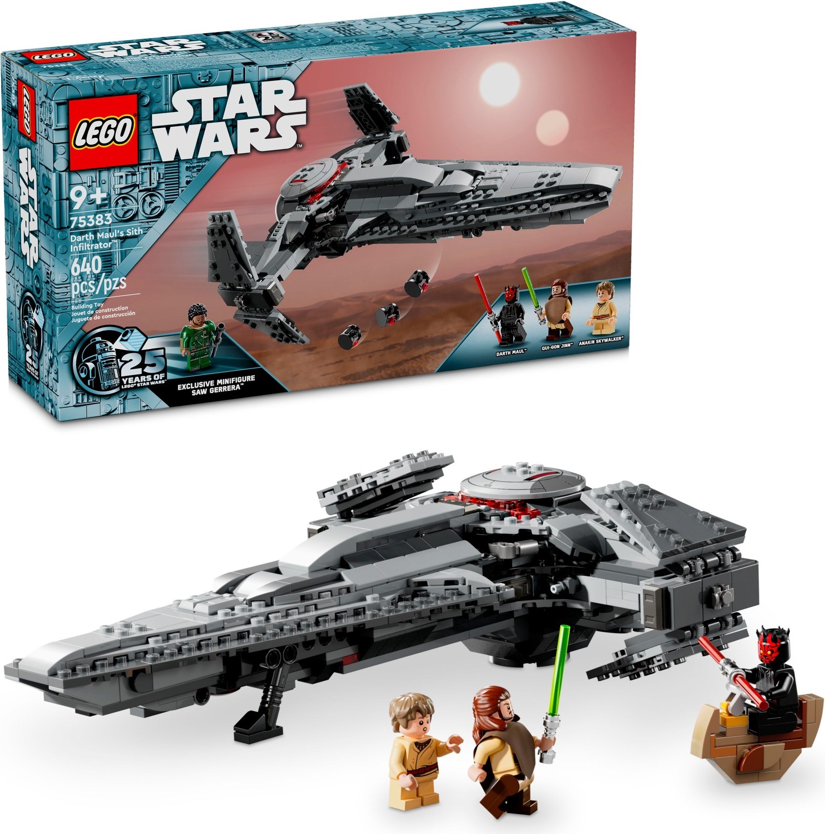 LEGO Star Wars เลโก้ 75383 Darth Maul's Sith Infiltrator