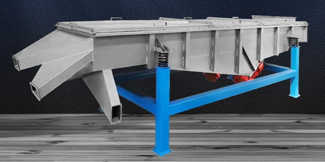 เครื่องสั่นแยกแบบตะแกรง vibrating screen for metal powder