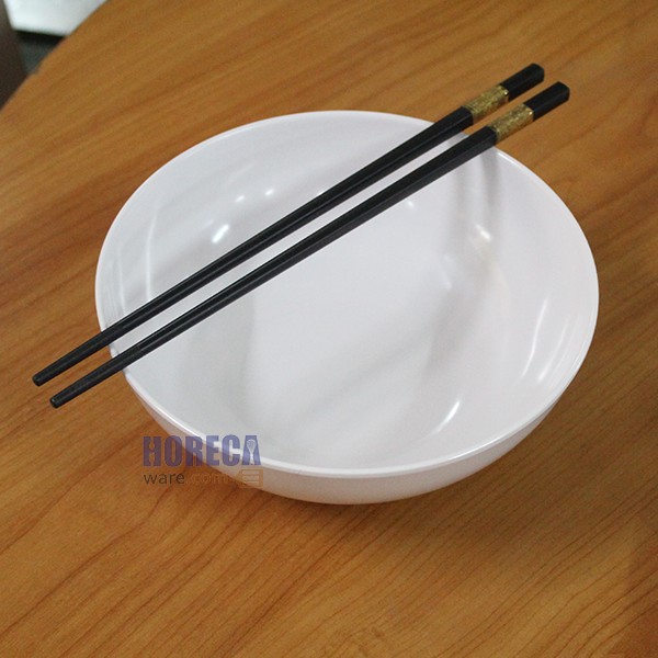 ชามโคมกลาง 7 นิ้ว สีขาว ตราไทยเมลามีน