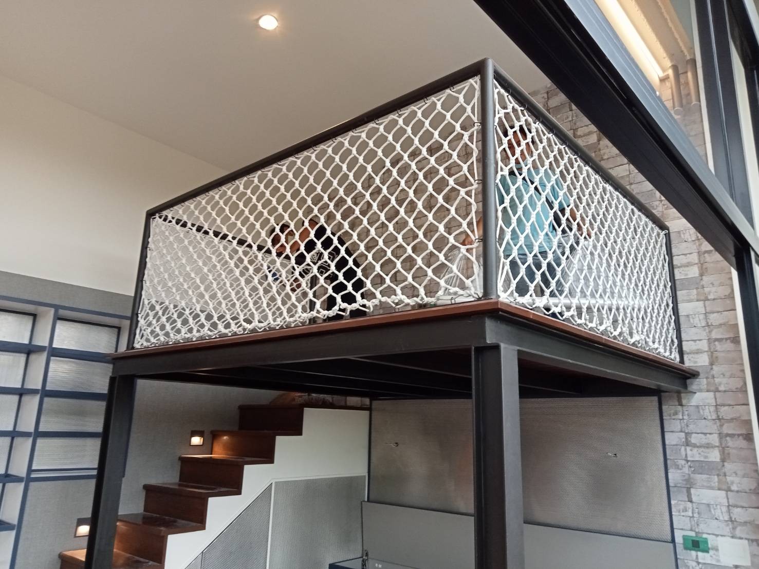 Review ตาข่ายราวสะพาน ตกแต่งทางเดิน สะพาน ตาข่ายกันตกระเบียง