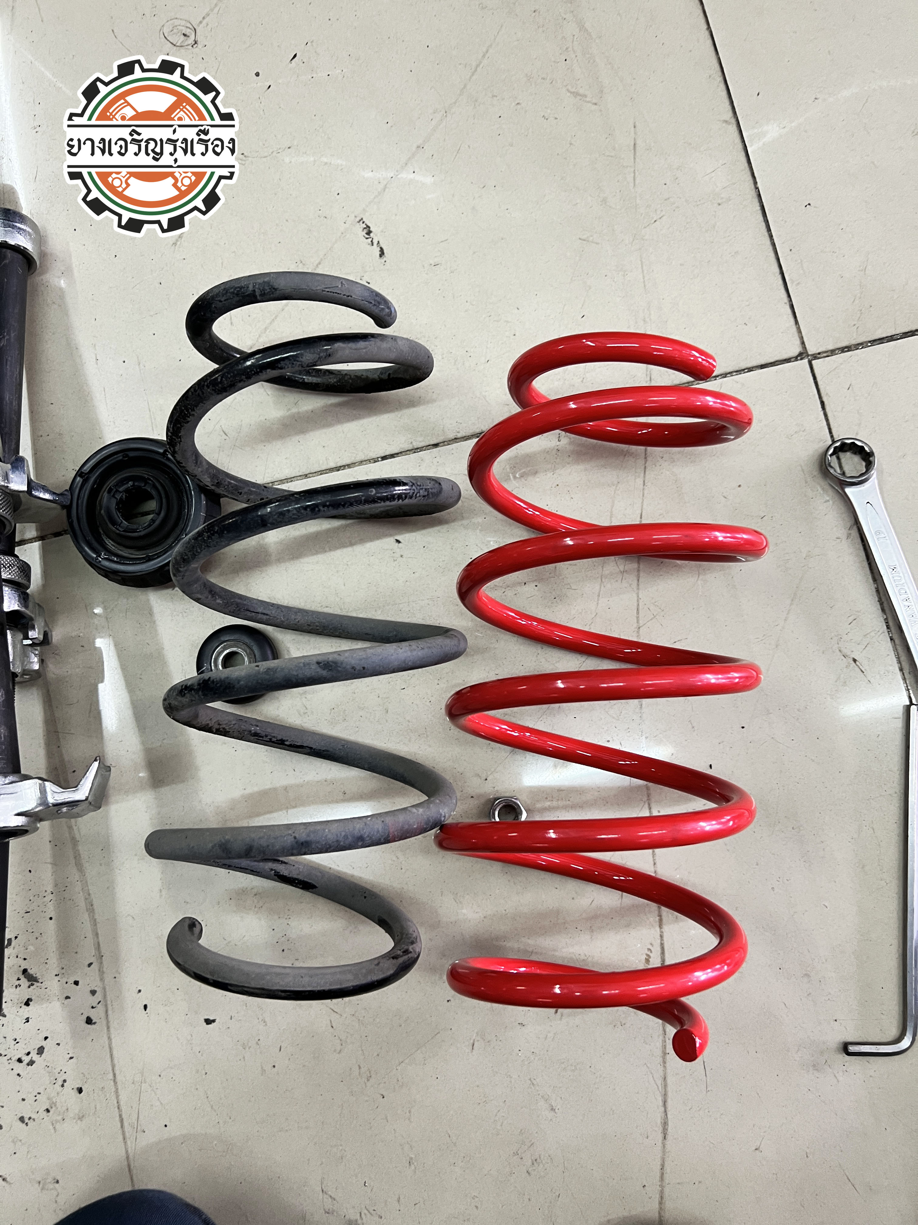 Honda City Turbo รับบริการอัพเกรดช่วงล่างเพิ่มความหนึบกระชับให้กับช่วงล่างด้วย สปริง YSS PERFORMNACE SPORT จัดทรงหล่อโหลด 1นิ้ว ติดตั้งใช้งานร่วมกับโช๊คอัพเดิมติดรถ นุ่มหนึบกำลังดี ไม่เสียอาการรถ ใช้งานง่าย พร้อมบริการติดตั้ง ครบๆ [+] YSS SPRING SPORT (RED) = 5,500 บาท [+] ตั้งศูนย์แมชชิ่ง = 450 บาท [+] พร้อมบริการติดตั้ง + Set up ให้เหมาะกับยาง [+] ขับสนุกด้วยบริการ ตั้งศูนย์ละเอียดให้เหมาะกับการใช้งานและลักษณะของช่วงล่าง 𝙊𝙪𝙧 𝙎𝙚𝙧𝙫𝙞𝙘𝙚 บริการทางร้าน เรารับทำอะไรบ้าง 🔧 ติดตั้งยางแบบไร้รอย 100% 🔧 บริการสลับยาง ตามอายุ 🔧 มียางรถยนต์ทุกยี่ห้อให้เลือกซื้อ 🔧 เช็คช่วงล่าง แก้ปัญหาให้ตรงจุด 🔧 บริการล้างลิ้นปีกผีเสื้อ 🔧 บริการเช็คระยะรถยนต์ 🔧 เปลี่ยนถ่ายของเหลวทั้งระบบ 🔧 ตั้งศูนย์ด้วยเครื่อง HUNTER นำเข้าจาก USA สอบถามข้อมูลเพิ่มเติม หรือนัดหมายเข้ารับบริการ Tel : 08-6569-1915 Tel : 08-6544-5963 Line id : @88rw Tiktok : https://www.tiktok.com/@88rwycrr Youtube : https://youtube.com/@88rw Facebook : https://www.facebook.com/otaninon Location : https://goo.gl/maps/HrNUAZXPN94KvxZ98?coh=178573&entry=tt #รถยนต์มีปัญหาไม่รู้ต้องแก้ตรงไหน ทางเรายินดี ตรวจหาปัญหาและหาวิธีแก้ บอกลูกค้าก่อนลงมือทำเสมอราคาเป็นธรรมไม่เอาเปรียบ สบายใจคุณลูกค้า ---------------------------------- ดูแลให้คำปรึกษาทุกปัญหาคาใจ ไม่ทิ้งลูกค้า มีบริการหลังการขาย 【ให้ผู้เชี่ยวชาญของเรา ดูแลรถคุณ】 ร้านยางเจริญรุ่งเรือง ยินดีต้อนรับครับ ---------------------------------- #โช๊คอัพรถยนต์ #monroe #yss #kayaba #profender #ร้านยางเจริญรุ่งเรือง #นนทบุรี #งามวงศ์วาน #amsfix #บริการช่วงล่างรถยนต์ #ซ่อมบำรุงช่วงล่าง #เซทอัพโช๊คอัพรถยนต์