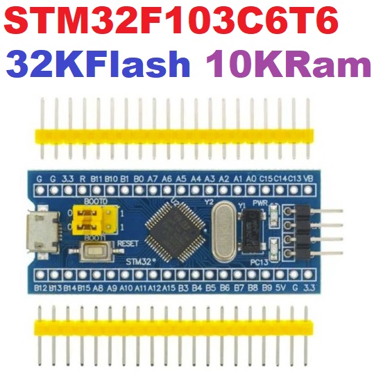 STM32F103C6T6 STM32 32KFlash 10KRam minimum system board core board