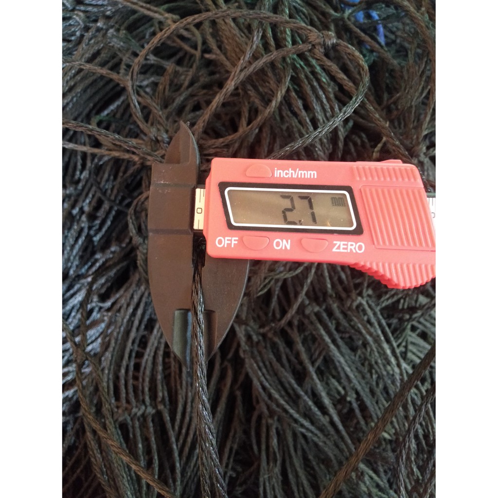 ตาข่ายแข่งฟุตบอล 7 คน รุ่นหนา 2.5 มิล ช่องตา 5"x5" ความสูง 10 เมตร สีดำ กดเลือกความยาวตามต้องการได้เลยค่ะ