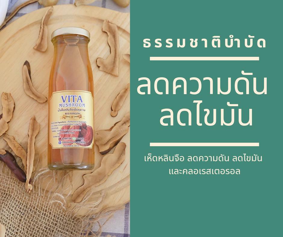 น้ำเห็ดหลินจือ Vita : Healthy Hut