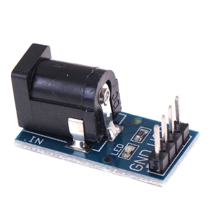 DC power module 5.5x2.1mm adapter board 5.5*2.1mm DC Jack Socket Plug Power Supply Module Plate Board Connector For Arduino