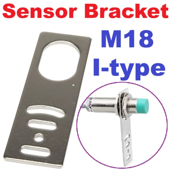 Proximity sensor bracket M18 I-type Mounting straight Bracket Support ขายึดเซนเซอร์ ที่ยึดเซนเซอร์
