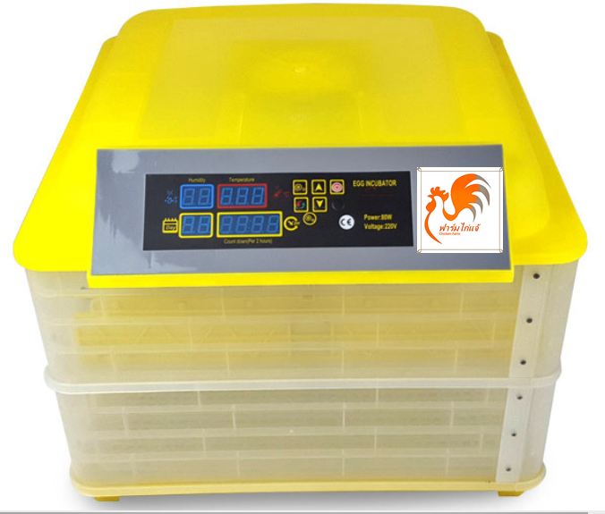 เครื่องฟักไข่ CF-96 ขนาด 96 ฟอง กลับไข่อัตโนมัติ