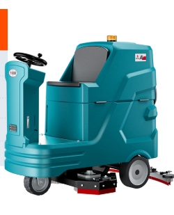 เครื่องขัดพื้นแบบนั่งขับโรงงานผลิตรถถูพื้นแบตเตอรี่เชิงพาณิชย์ข้ามพรมแดน โรงงานอุตสาหกรรม เครื่องขัดพื้นเชิงพาณิชย์