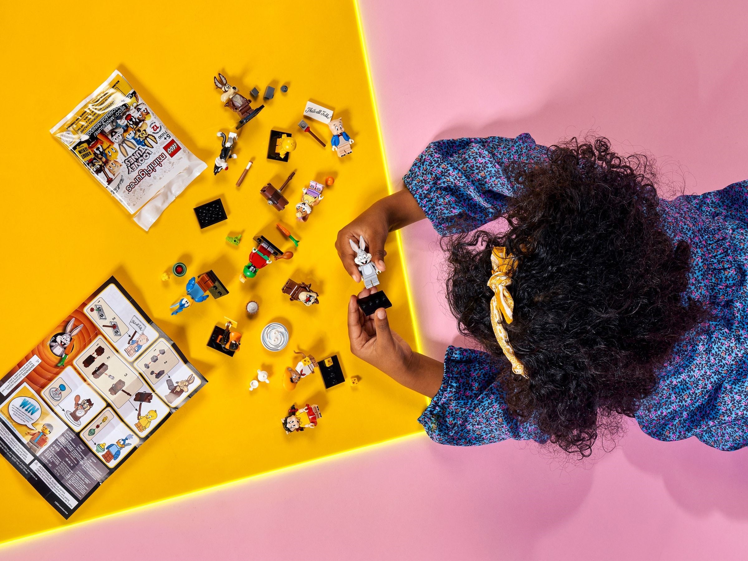 LEGO เลโก้ 71030 Collectable Minifigures - Looney Tunes Series (ครบชุด 12 ตัวละคร)