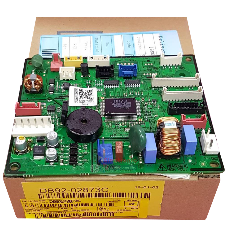 แผงบอร์ดแอร์คอยเย็น ซัมซุง Samsung*ใช้ได้ทั้งหมด 14 รุ่น ตามที่ทางร้านระบุไว้/อะไหล่แท้*พร้อมรายละเอียดการเซ็ทโค้ด/DB92-02873C/DB92-02873A
