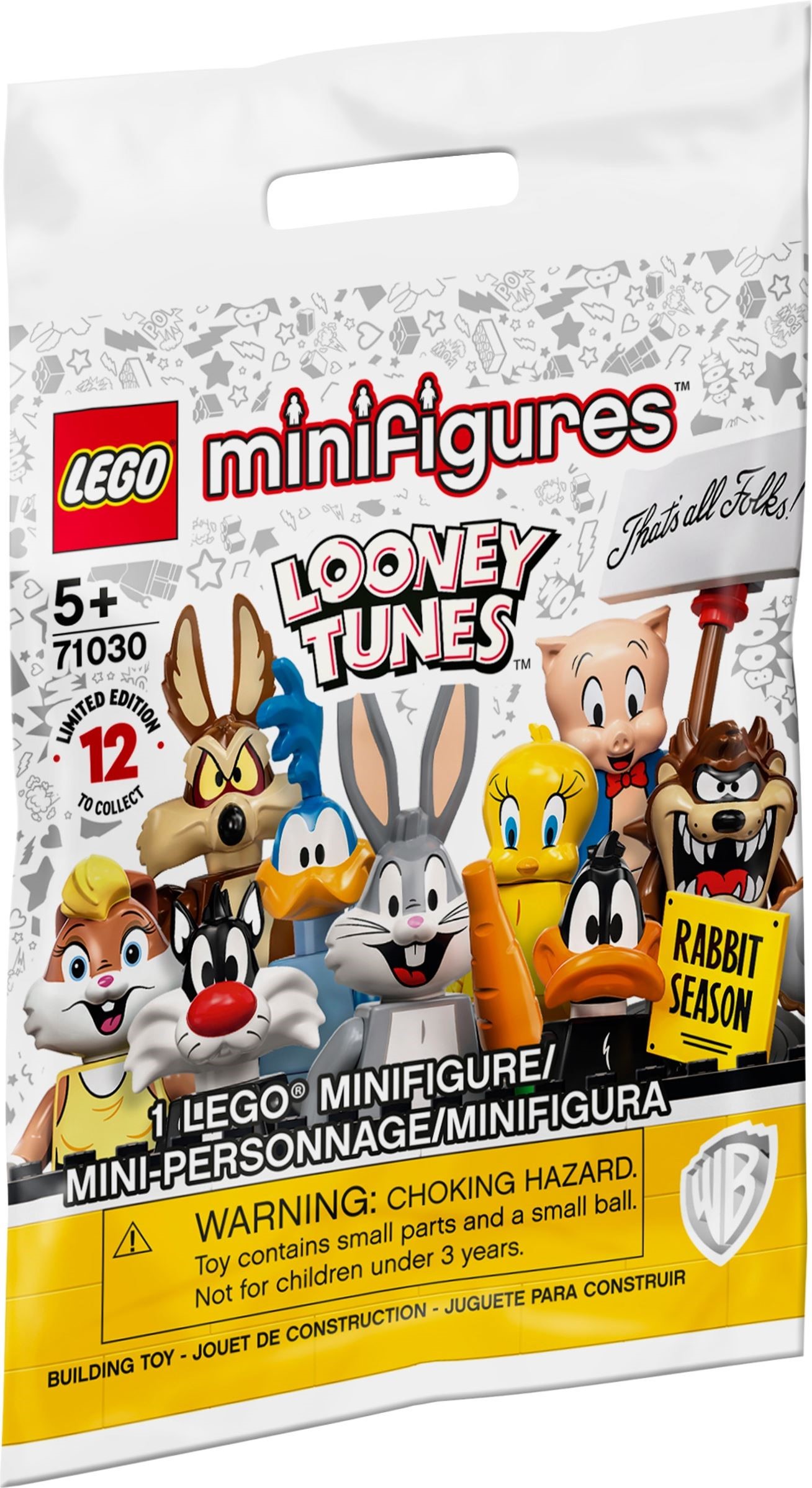 LEGO เลโก้ 71030 Collectable Minifigures - Looney Tunes Series (ครบชุด 12 ตัวละคร)