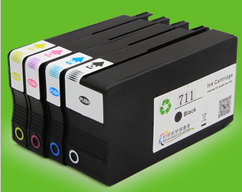 หมึกHP 711 80-ml Black DesignJet Ink Cartridgeเทียบเท่า