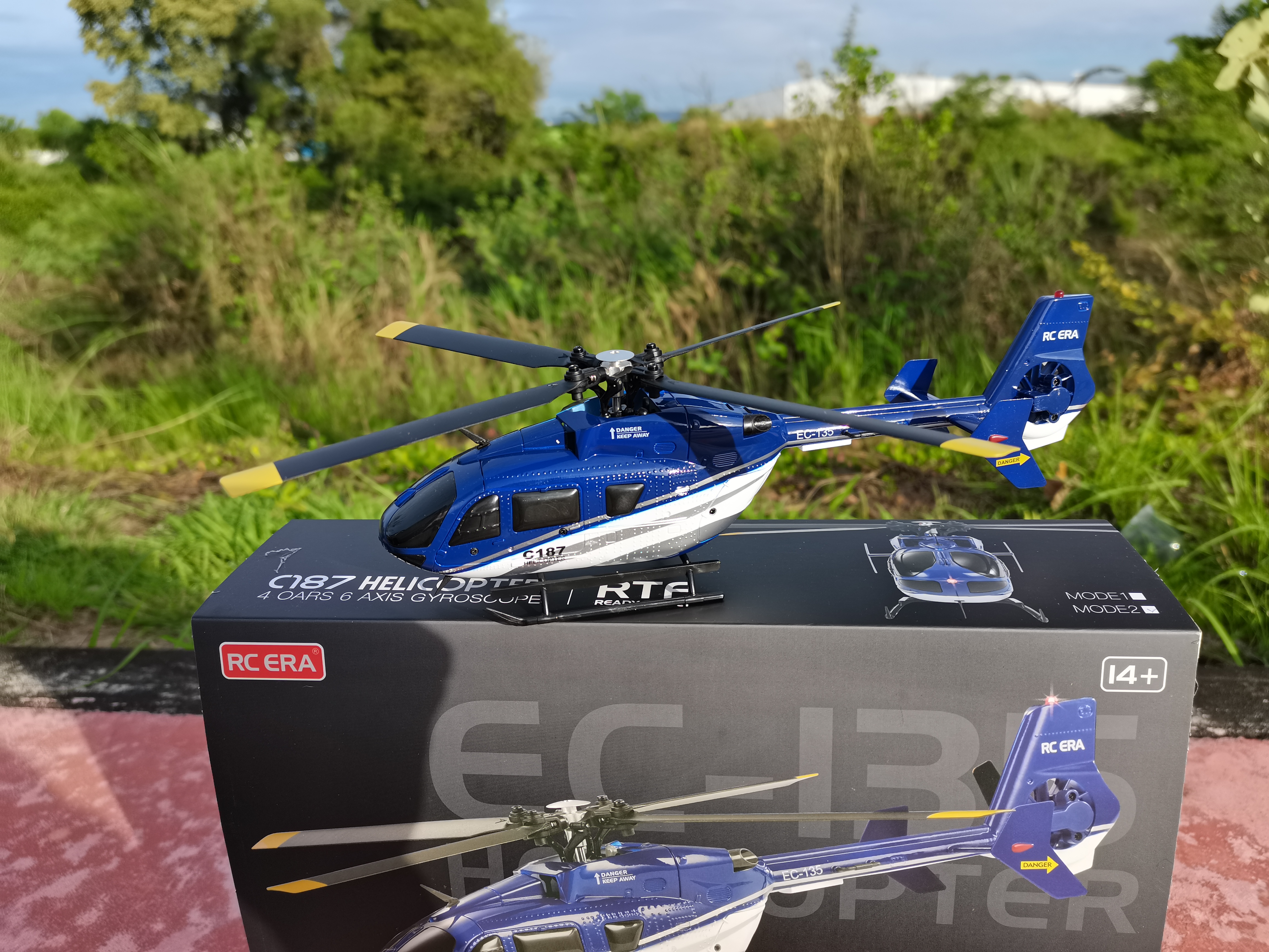 เฮลิคอปเตอร์ RC ERA C187 4CH EC135 RC Helicopter (RTF สินค้าชุดพร้อมเล่น)