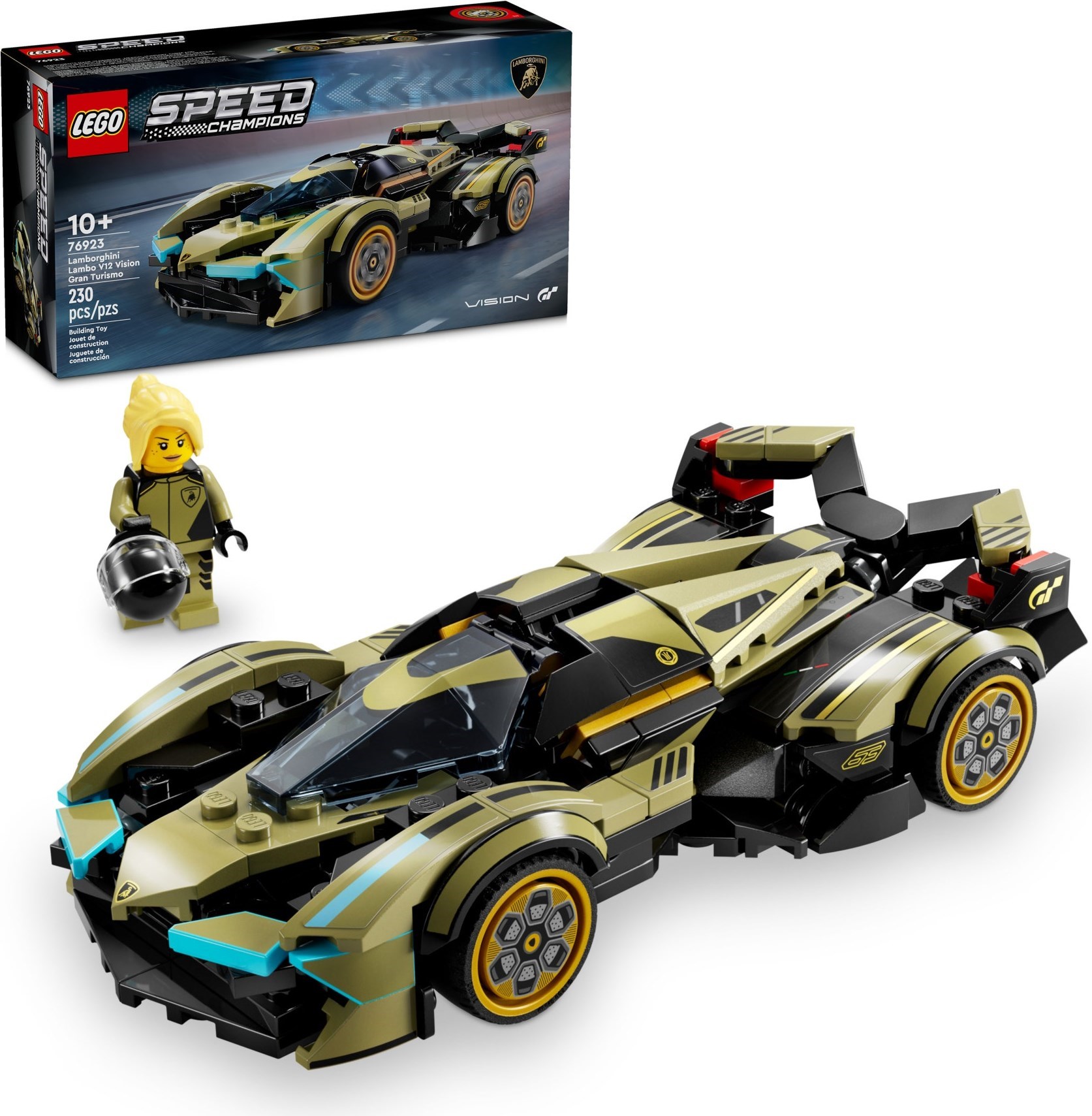LEGO Speed Champion เลโก้ 76923 Lamborghini Lambo V12 Vision Gran Turismo