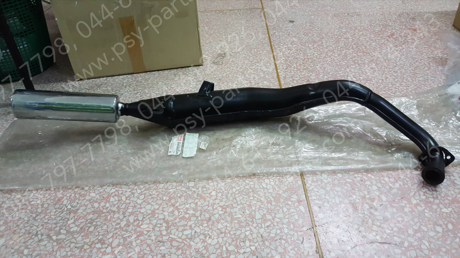 ท่อไอเสีย VR 150 แท้ๆ 3JF-E4711-00 (ไม่มีไส้ท่อ)