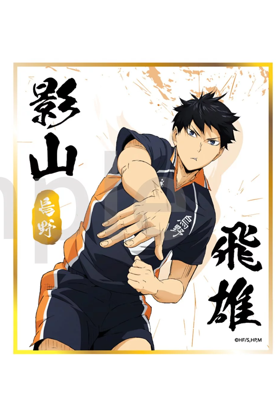[ Shikishi Board ] Haikyu - Tobio Kageyama