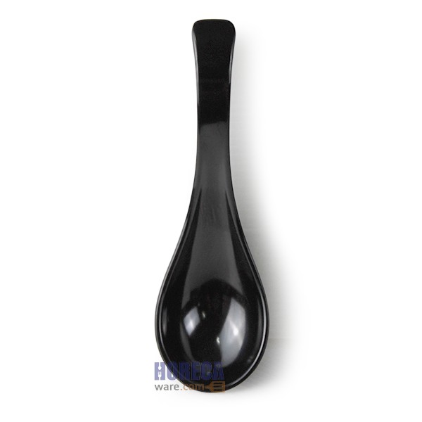 ช้อนสั้นทรงญี่ปุ่น 5.25นิ้ว สีดำ ตราเอสบี