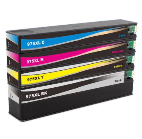 หมึกHP975X สำหรับเครื่องHP Pagewide 452dw/452dn/477dw/477dn/552dw/577dw/z,P55250dw/P57750dw สำเนา