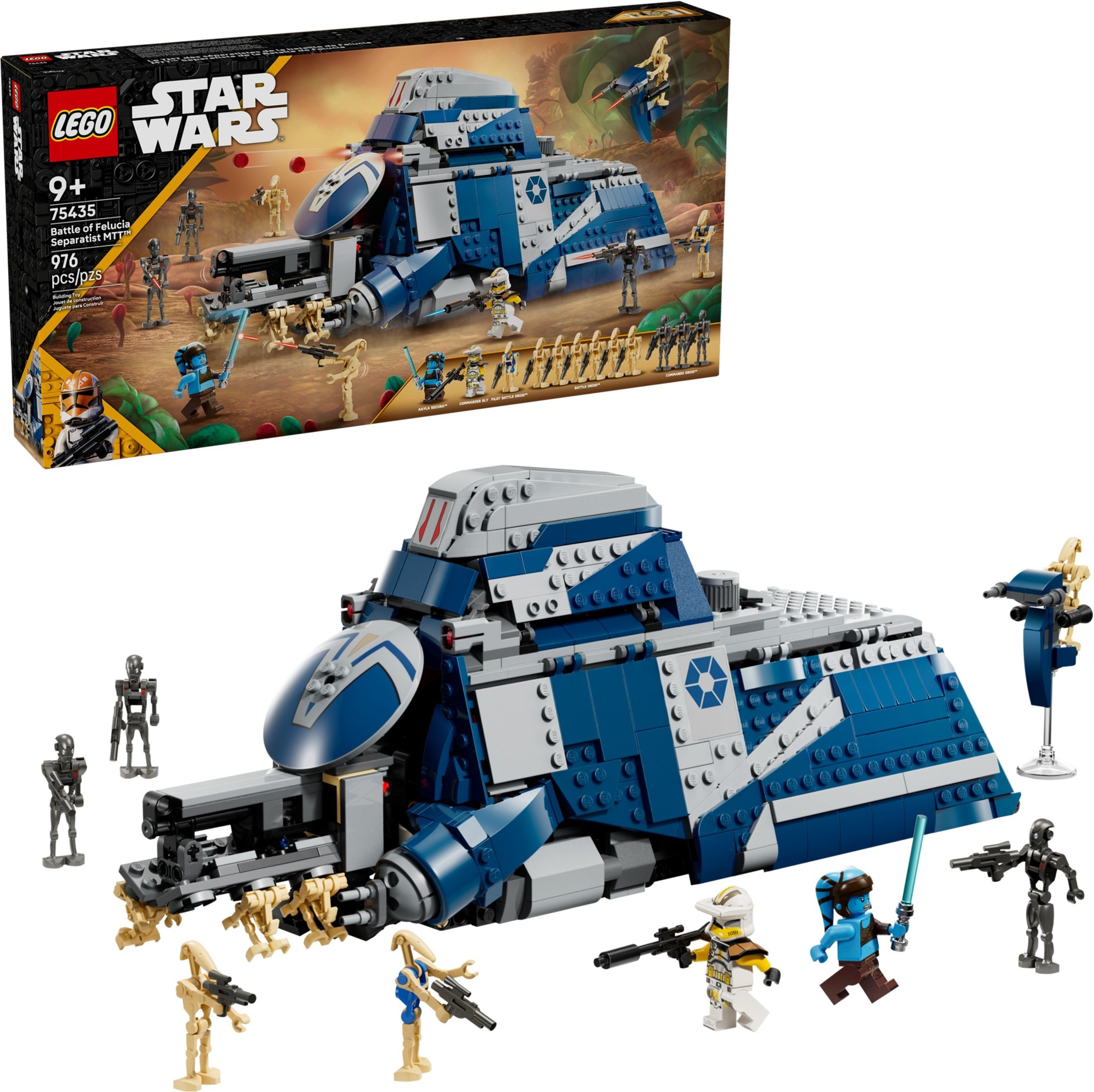 LEGO Star Wars เลโก้ 75435 Battle of Felucia Separatist MTT