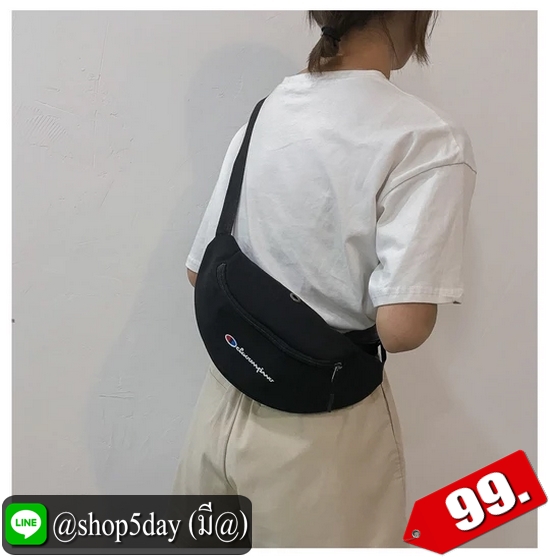 ⚡️ กระเป๋าคาดอกผ้าแคนวาสสุดเท่ ⚡️