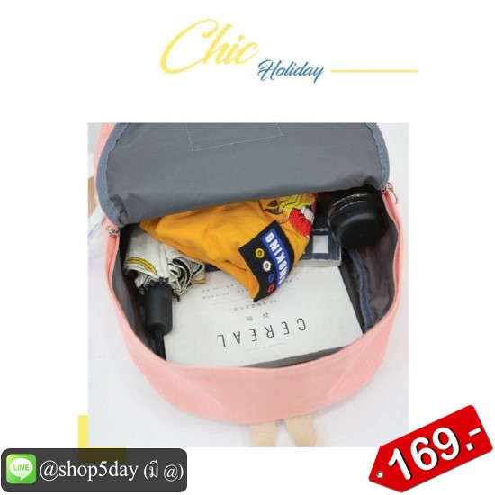 กระเป๋าเป้ สะพายหลัง Korean แฟชั่น หวานๆ