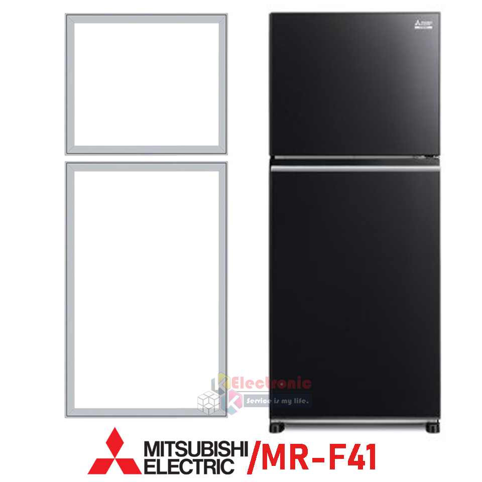 ขอบยางประตูตู้เย็น-Mitsubishi(มิตซูบิชิ)-สำหรับรุ่น*MR-F41H/MR-F41J/MR-F41P/MR-F41S/MR-F41T/MR-F41U/MR-F41X-อะไหล่แท้ ใส่ง่าย