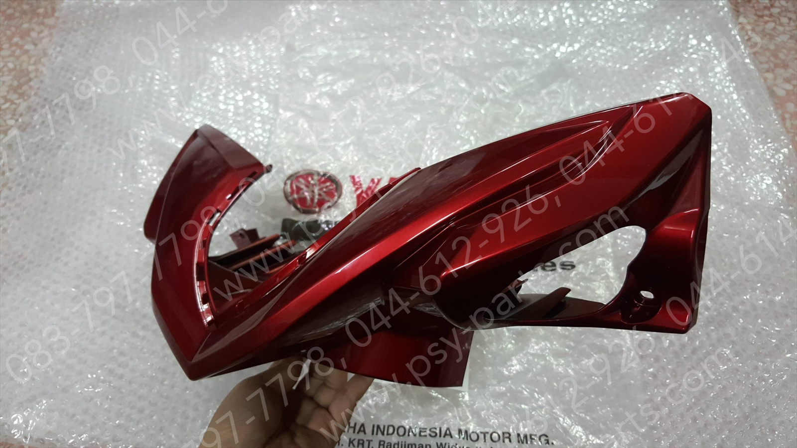 ฝาครอบแฮนด์-หน้า GT 125 แท้ๆ สีแดงบรอนซ์เข้ม (918) 2SX-F6143-00-P2