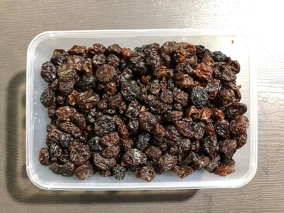 พุทรา อินทผาลัม ลูกเกดเหลือง ลูกเกดดำ