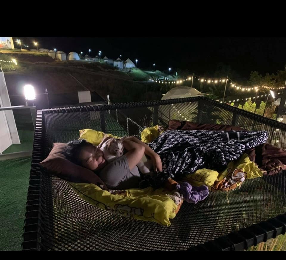 Hammock เปลตาข่ายนั่งเล่น ตาข่ายเช็คอินคาเฟ่ ตาข่ายกันตก