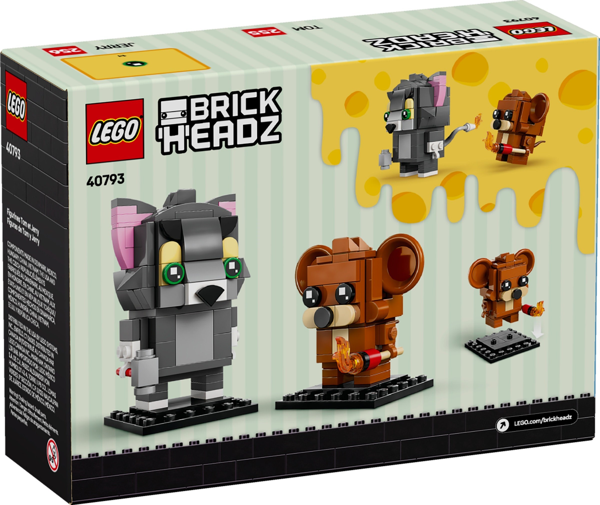 LEGO Brickheadz เลโก้ 40793 Tom & Jerry