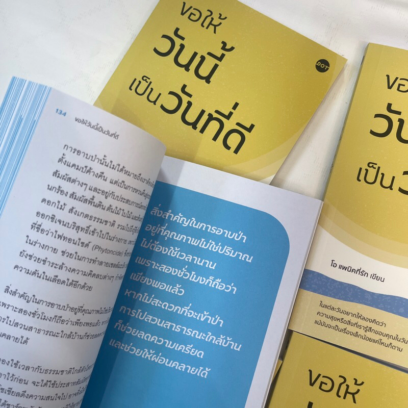 ขอให้วันนี้เป็นวันที่ดี /ผู้เขียน: โอ แพนิคที่รัก /สำนักพิมพ์: DOT / จิตวิทยา การพัฒนาตัวเอง how to