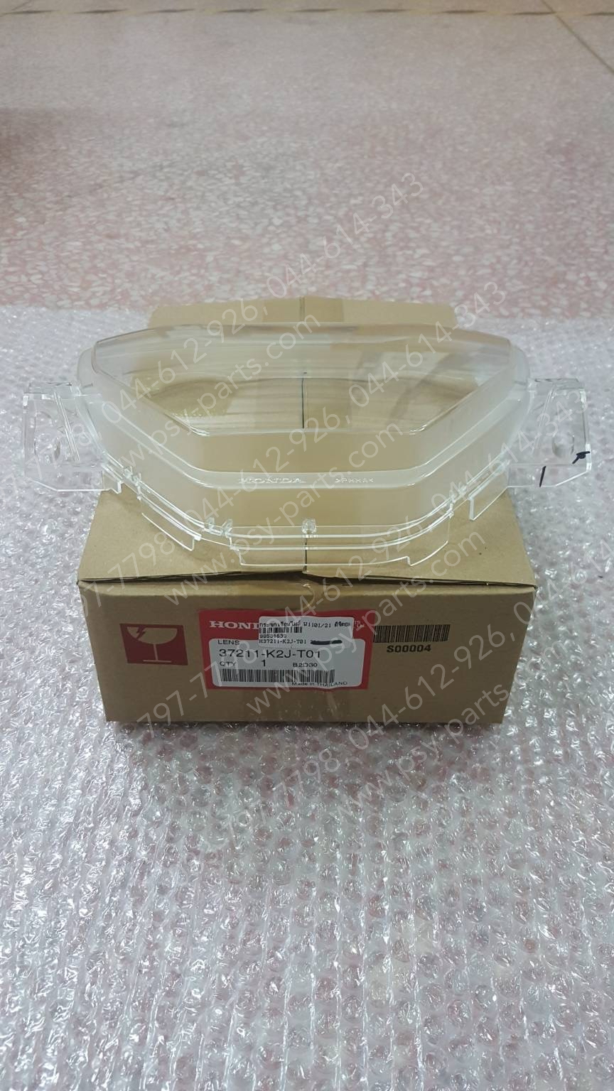 กระจกเรือนไมล์ WAVE 110-I/21 แท้ๆ ดิจิตอล 37211-K2J-T01