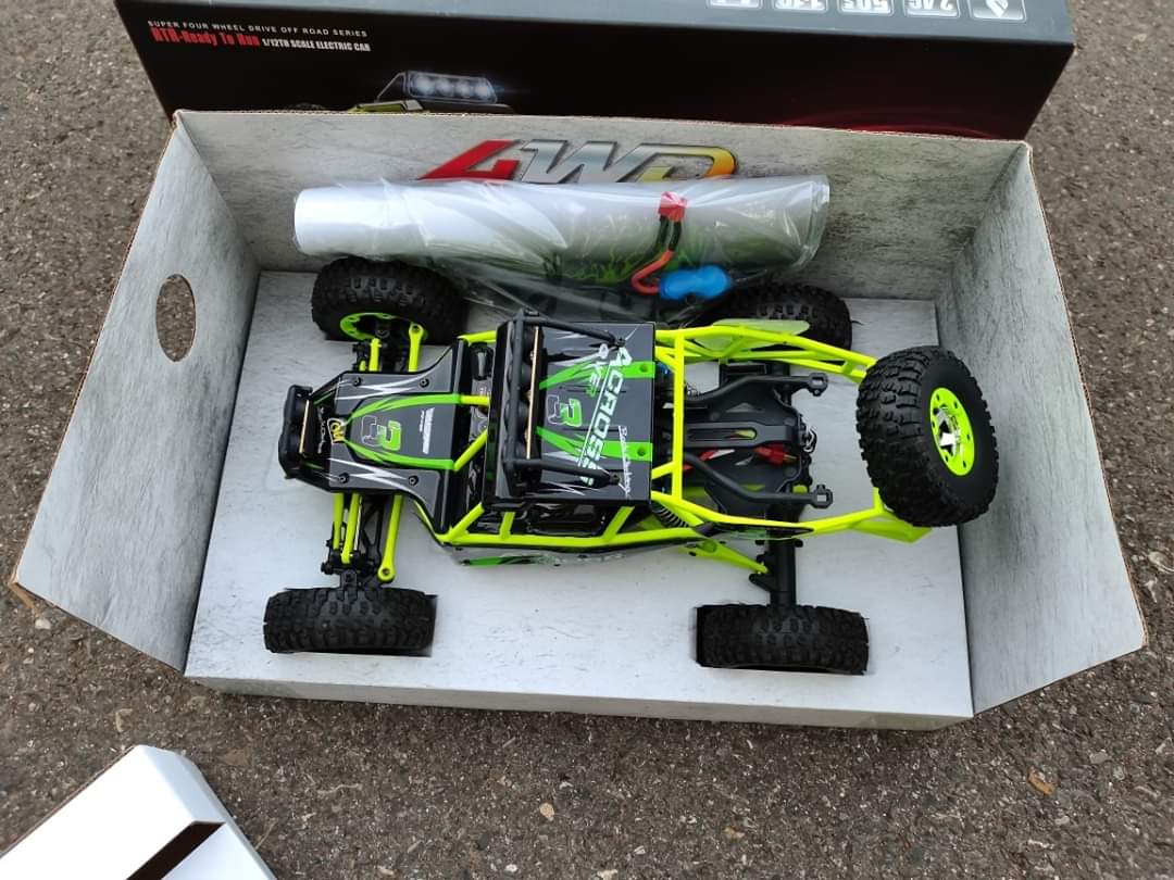 รถบักกี้บังคับวิทยุ WLTOYS 2.4GHZ 4WD 12428A RC ความเร็ว 50kmh ชุดพร้อมเล่น