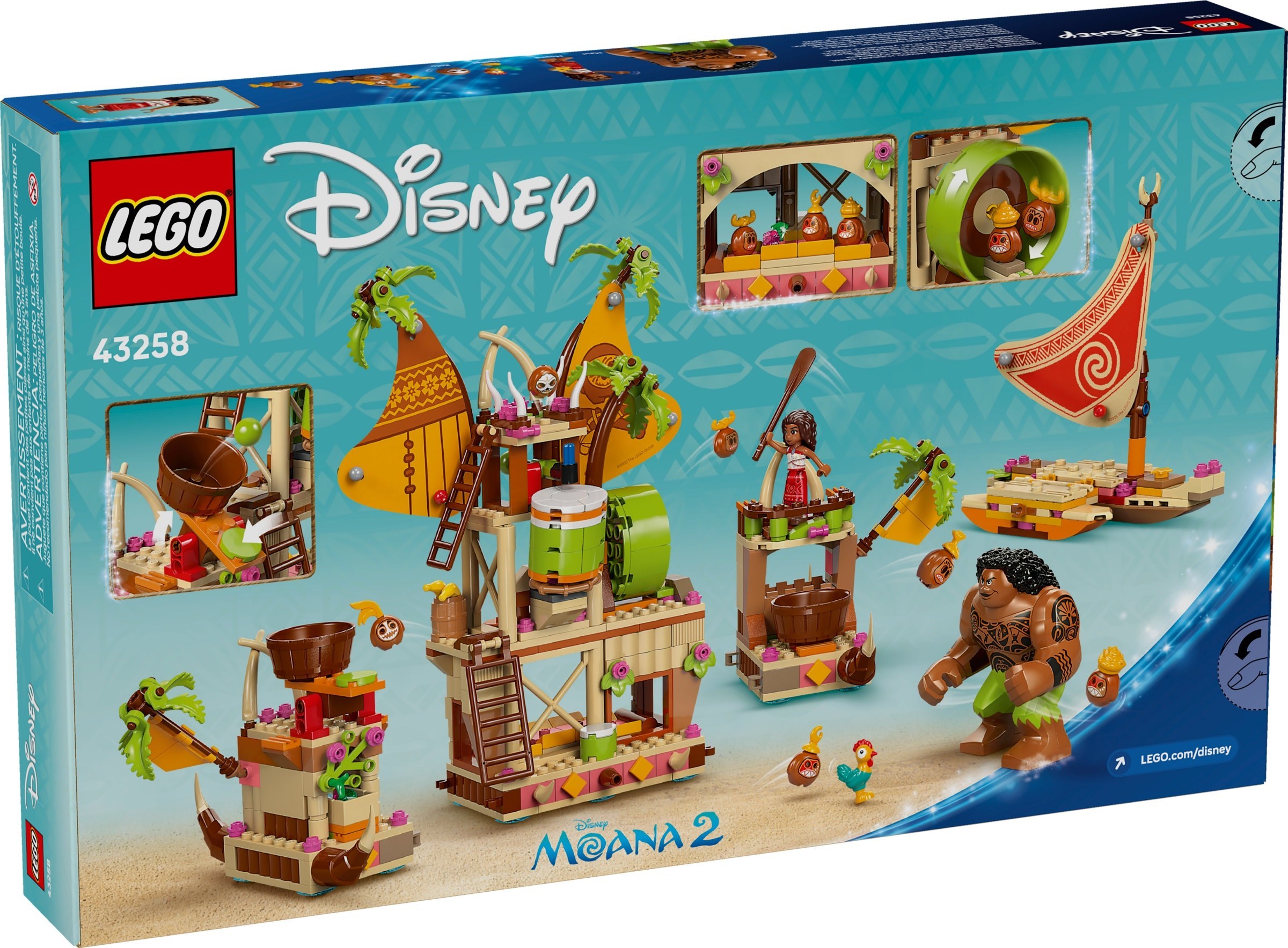LEGO Disney เลโก้ 43258 Kakamora Barge