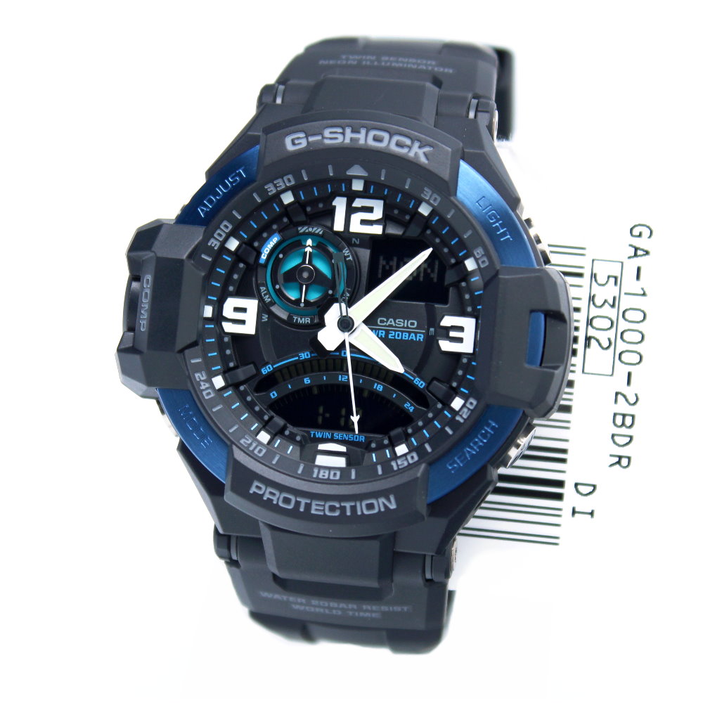 Casio G-Shock ชาย GA-1000-2BDR