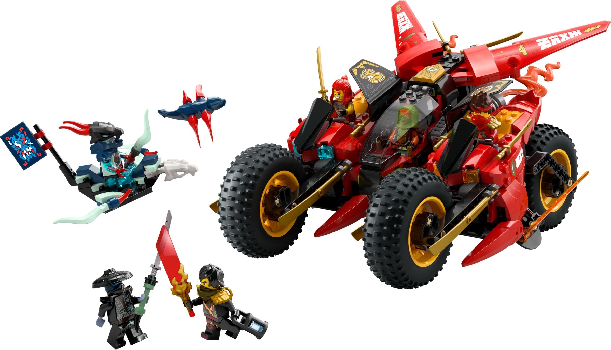 LEGO Ninjago เลโก้ 71844 Ninja Combat Vehicle