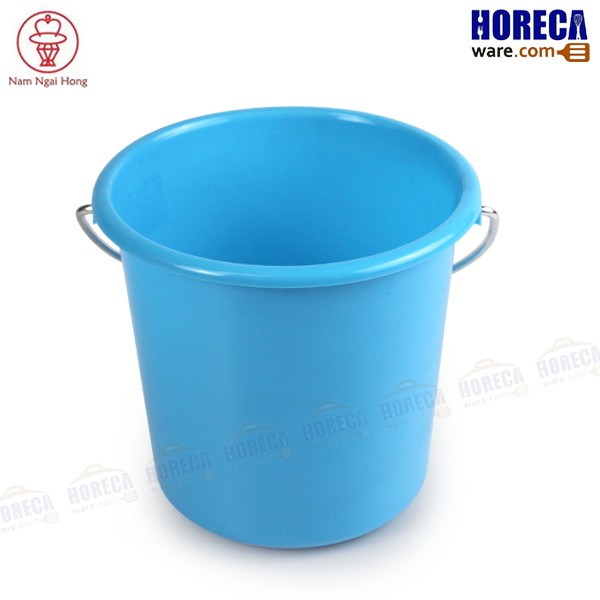 Ice bucket, silver handle, easy to carry