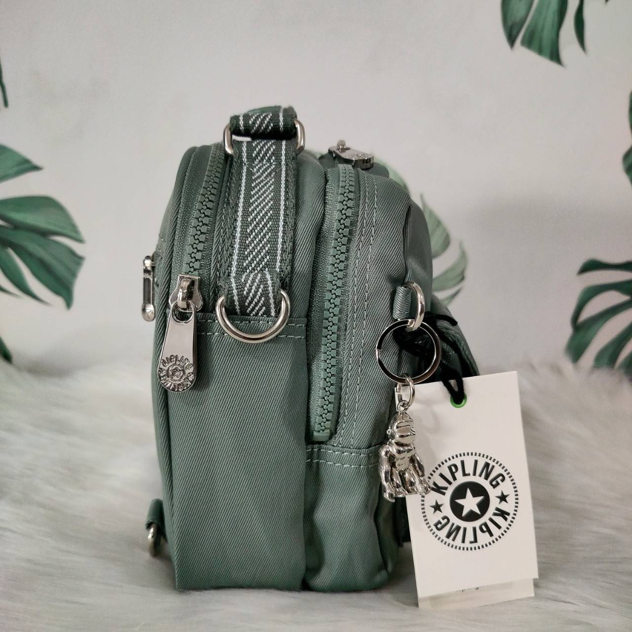 คิปลิ้ง Candy 2 ways backpack กระเป๋าเป้ สะพายข้าง กระเป๋าถือ KIPLING