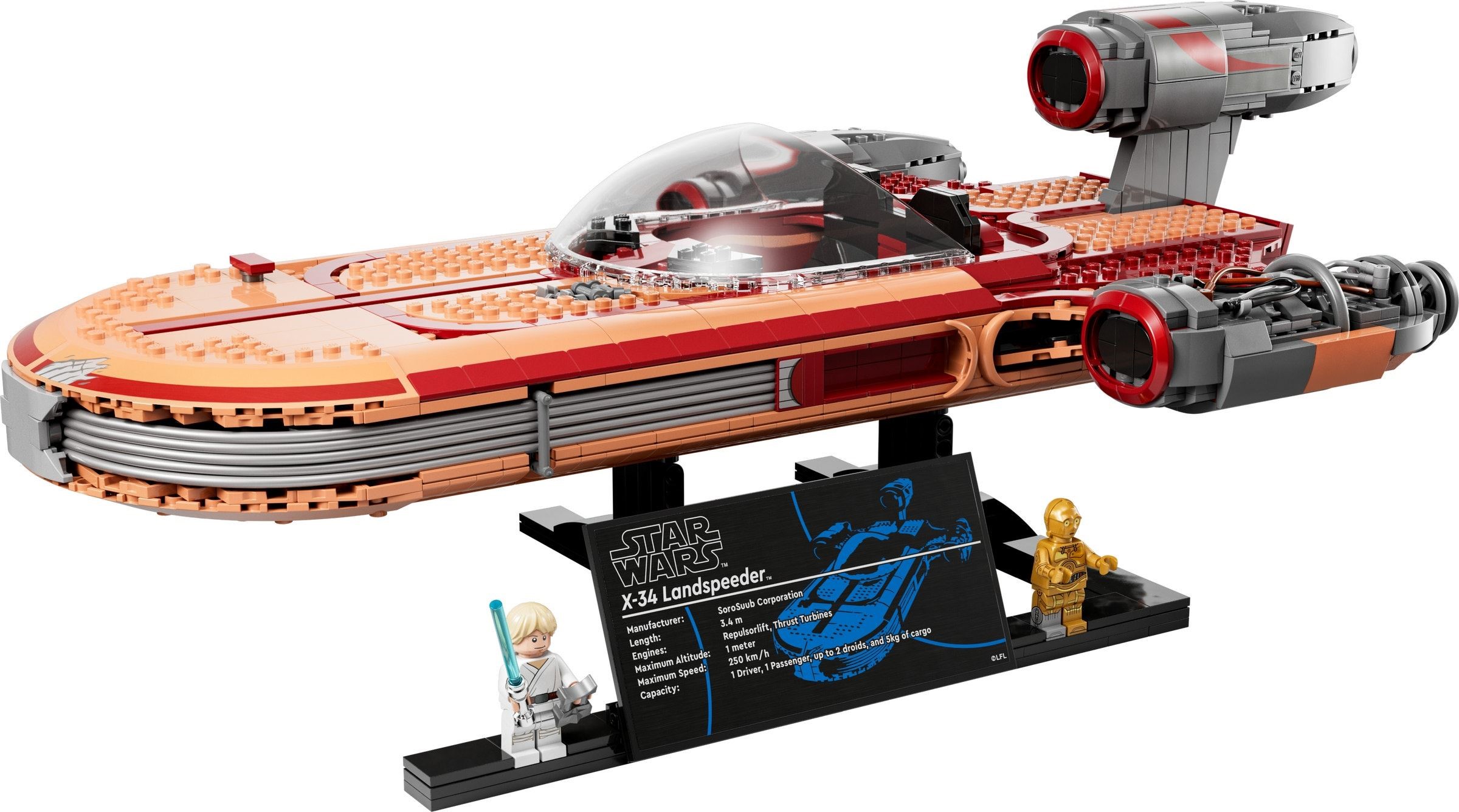 LEGO เลโก้ Star Wars 75341 Luke Skywalker's Landspeeder
