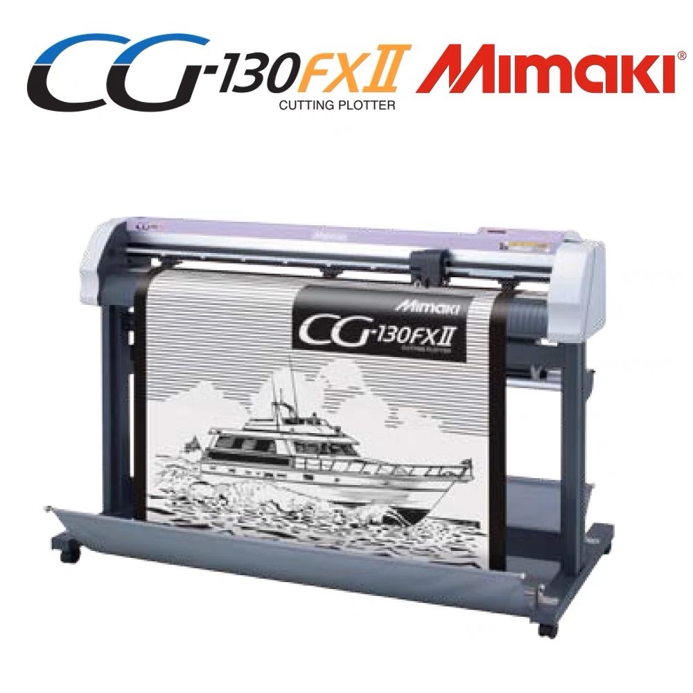 เครื่องตัดสติ๊กเกอร์ยี่ห้อMIMAKI รุ่นCG75/130/160FXII PLUS พร้อมขาโต๊ะตั้งเครื่องตัดSTICKERS